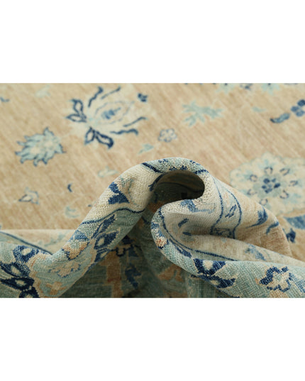 Serenity 9' 8" X 13' 5" Hand Knotted Wool Rug 9' 8" X 13' 5" (295 X 409) / Taupe / Wool