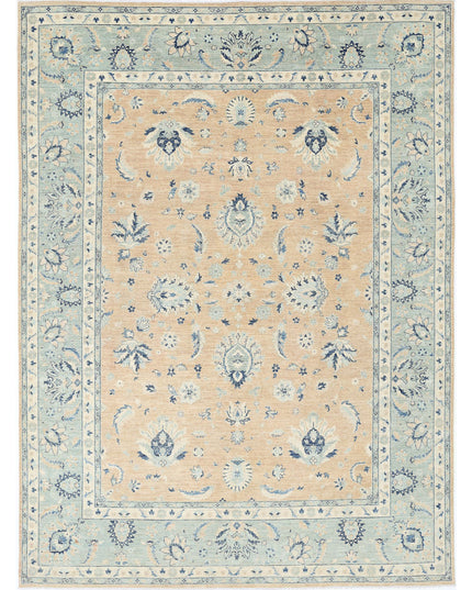 Serenity 9' 8" X 13' 5" Hand Knotted Wool Rug 9' 8" X 13' 5" (295 X 409) / Taupe / Wool