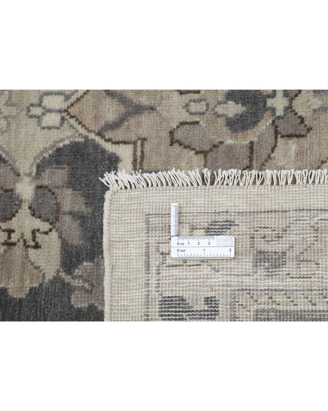 Serenity 11' 9" X 17' 6" Hand Knotted Wool Rug 11' 9" X 17' 6" (358 X 533) / Grey / Wool