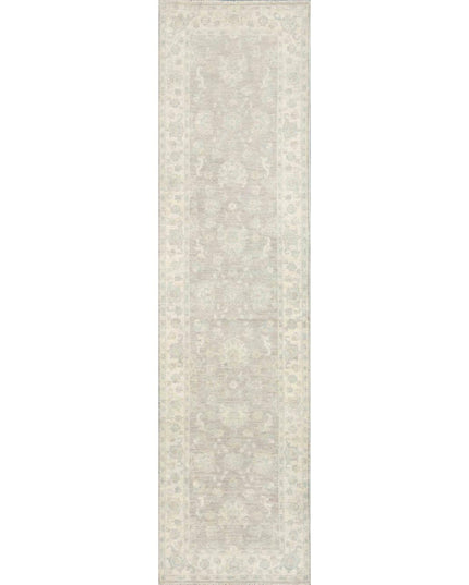 Serenity 2' 10" X 10' 0" Hand Knotted Wool Rug 2' 10" X 10' 0" (86 X 305) / Grey / Wool