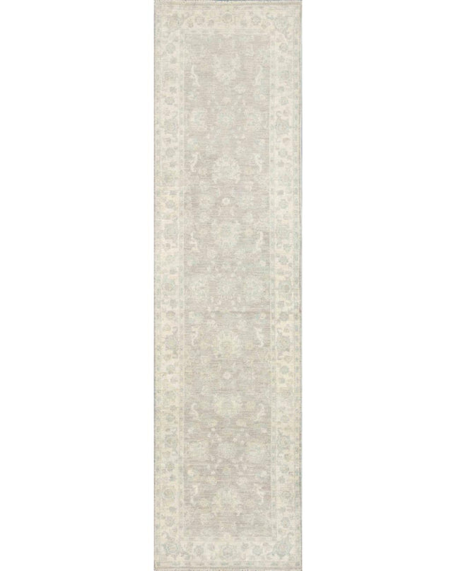 Serenity 2' 10" X 10' 0" Hand Knotted Wool Rug 2' 10" X 10' 0" (86 X 305) / Grey / Wool