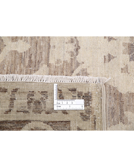 Serenity 8' 9" X 12' 9" Hand Knotted Wool Rug 8' 9" X 12' 9" (267 X 389) / Brown / Wool