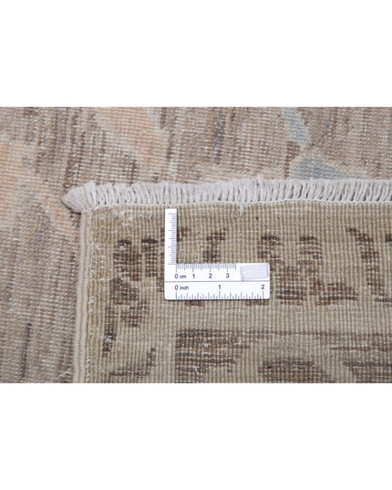 Serenity 8' 9" X 12' 9" Hand Knotted Wool Rug 8' 9" X 12' 9" (267 X 389) / Brown / Wool