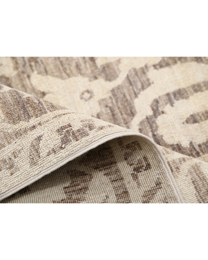 Serenity 8' 9" X 12' 9" Hand Knotted Wool Rug 8' 9" X 12' 9" (267 X 389) / Brown / Wool