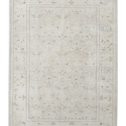 Serenity 6' 0" X 8' 0" Hand Knotted Wool Rug 6' 0" X 8' 0" (183 X 244) / Grey / Wool