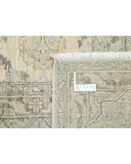 Serenity 8' 1" X 9' 8" Hand Knotted Wool Rug 8' 1" X 9' 8" (246 X 295) / Ivory / Wool