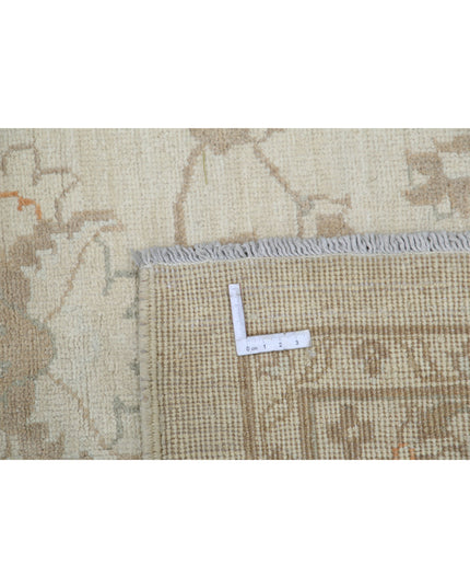 Serenity 8' 1" X 9' 8" Hand Knotted Wool Rug 8' 1" X 9' 8" (246 X 295) / Ivory / Wool