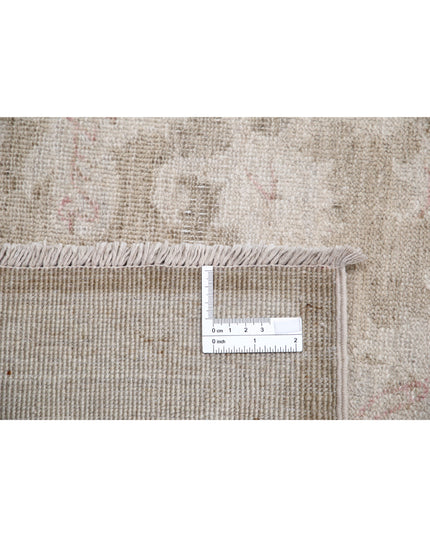 Serenity 6' 5" X 25' 10" Hand Knotted Wool Rug 6' 5" X 25' 10" (196 X 787) / Ivory / Wool