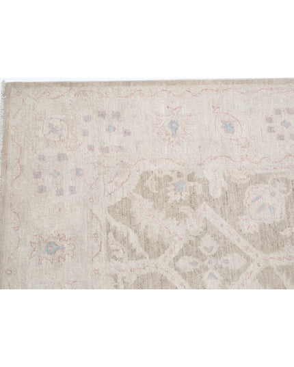 Serenity 6' 5" X 25' 10" Hand Knotted Wool Rug 6' 5" X 25' 10" (196 X 787) / Ivory / Wool