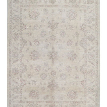 Serenity 9' 0" X 12' 3" Hand Knotted Wool Rug 9' 0" X 12' 3" (274 X 373) / Ivory / Wool