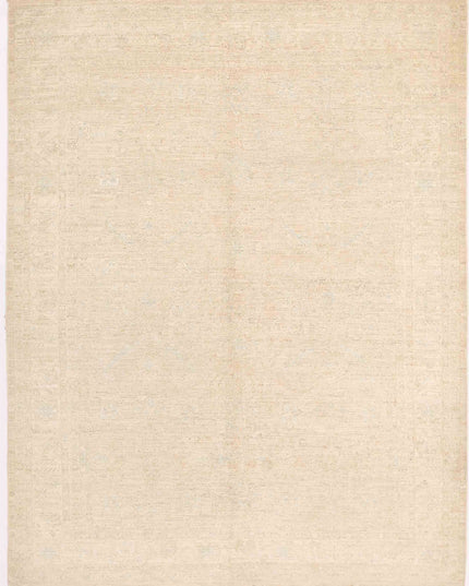 Serenity 5' 1" X 6' 6" Hand Knotted Wool Rug 5' 1" X 6' 6" (155 X 198) / Ivory / Wool