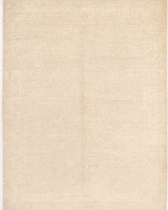 Serenity 5' 1" X 6' 6" Hand Knotted Wool Rug 5' 1" X 6' 6" (155 X 198) / Ivory / Wool