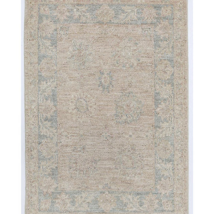 Serenity 2' 1" X 3' 1" Hand Knotted Wool Rug 2' 1" X 3' 1" (63 X 94) / Taupe / Wool