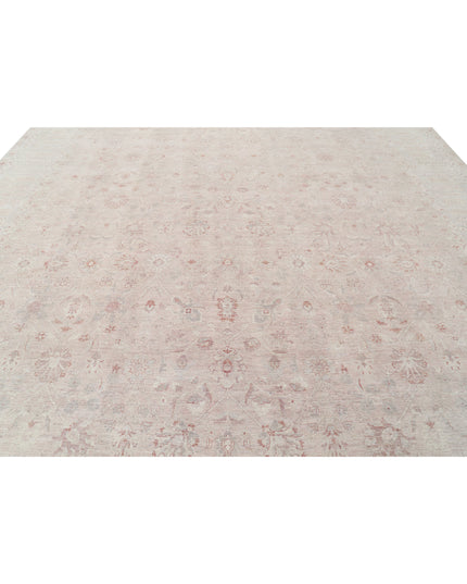Serenity 12' 6" X 16' 4" Hand Knotted Wool Rug 12' 6" X 16' 4" (381 X 498) / Taupe / Wool