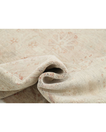 Serenity 12' 6" X 16' 4" Hand Knotted Wool Rug 12' 6" X 16' 4" (381 X 498) / Taupe / Wool