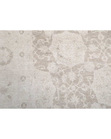 Serenity 10' 10" X 18' 5" Hand Knotted Wool Rug 10' 10" X 18' 5" (330 X 561) / Taupe / Wool