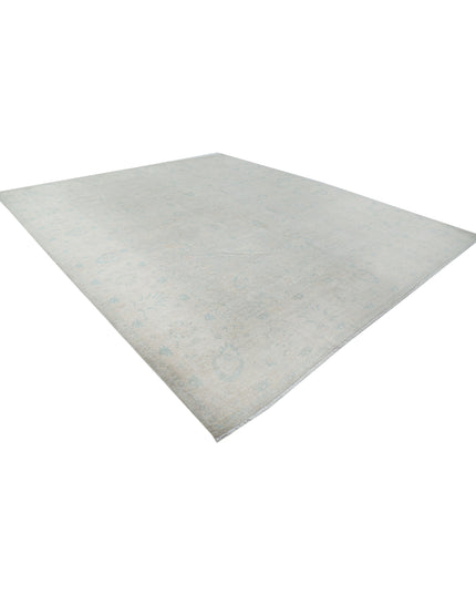 Serenity 11' 11" X 14' 0" Hand Knotted Wool Rug 11' 11" X 14' 0" (363 X 427) / Silver / Wool
