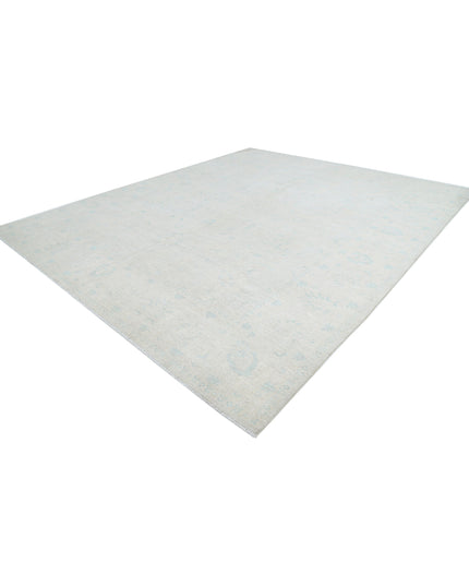 Serenity 11' 11" X 14' 0" Hand Knotted Wool Rug 11' 11" X 14' 0" (363 X 427) / Silver / Wool