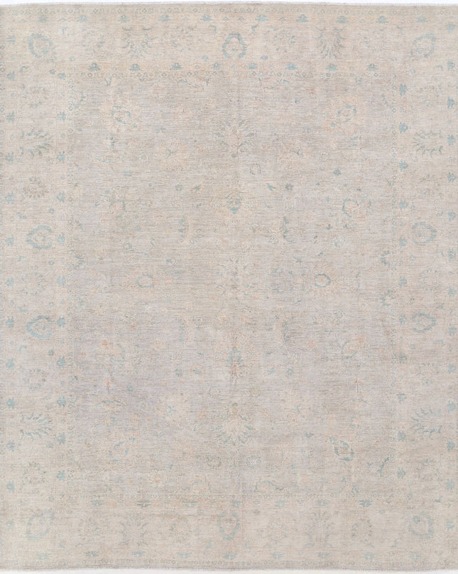Serenity 11' 11" X 14' 0" Hand Knotted Wool Rug 11' 11" X 14' 0" (363 X 427) / Silver / Wool