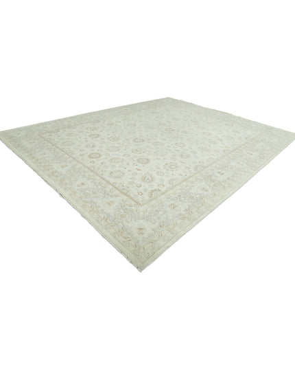 Serenity 11' 10" X 14' 10" Hand Knotted Wool Rug 11' 10" X 14' 10" (361 X 452) / Ivory / Wool