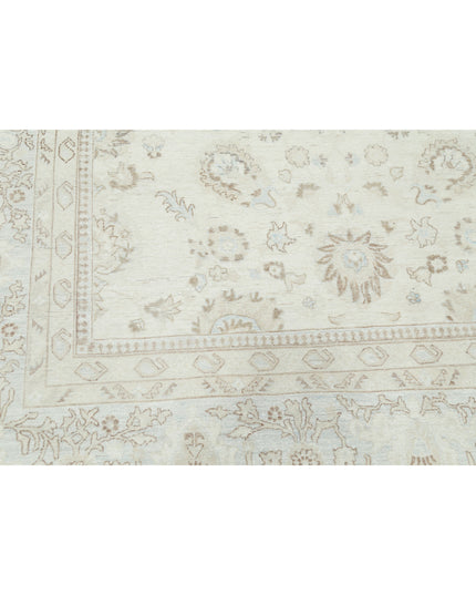 Serenity 11' 10" X 14' 10" Hand Knotted Wool Rug 11' 10" X 14' 10" (361 X 452) / Ivory / Wool