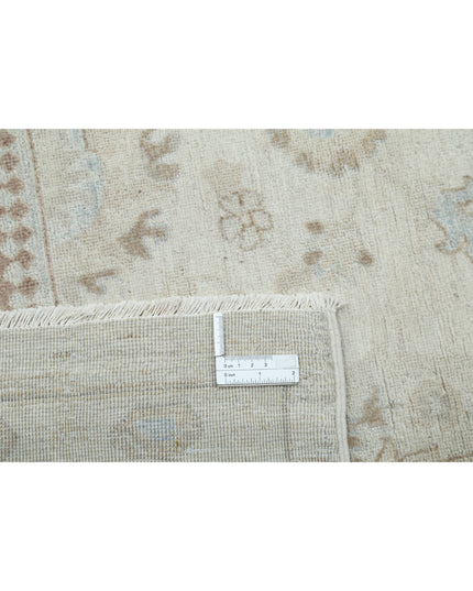 Serenity 11' 10" X 14' 10" Hand Knotted Wool Rug 11' 10" X 14' 10" (361 X 452) / Ivory / Wool