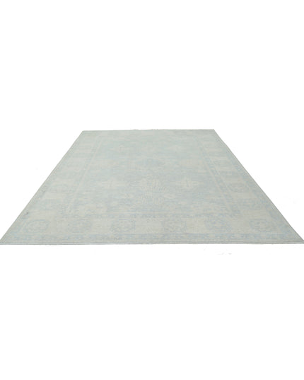 Serenity 8' 9" X 11' 6" Hand Knotted Wool Rug 8' 9" X 11' 6" (267 X 351) / Grey / Wool