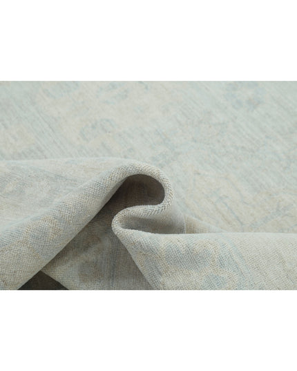 Serenity 8' 9" X 11' 6" Hand Knotted Wool Rug 8' 9" X 11' 6" (267 X 351) / Grey / Wool