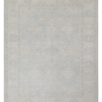 Serenity 8' 9" X 11' 6" Hand Knotted Wool Rug 8' 9" X 11' 6" (267 X 351) / Grey / Wool