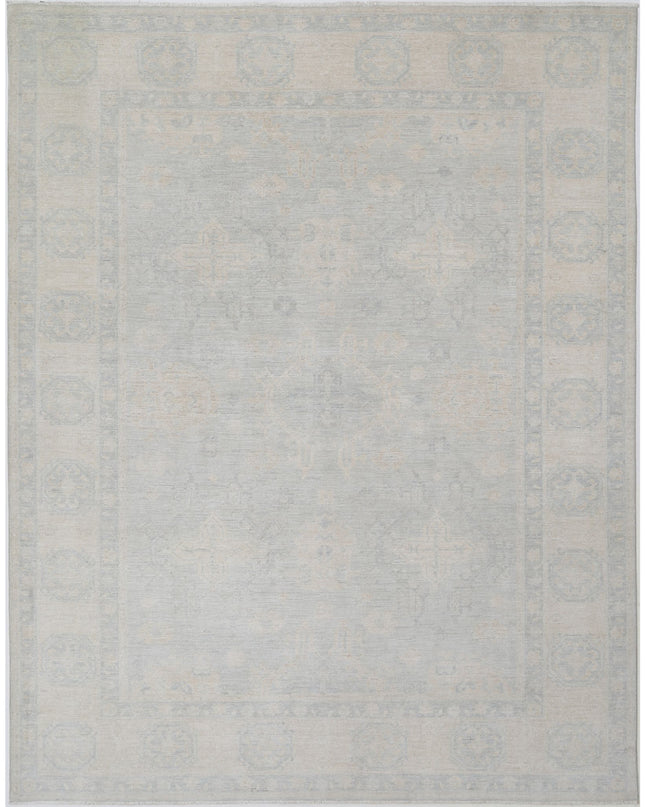 Serenity 8' 9" X 11' 6" Hand Knotted Wool Rug 8' 9" X 11' 6" (267 X 351) / Grey / Wool