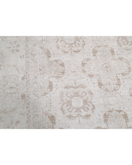 Serenity 12' 0" X 13' 11" Hand Knotted Wool Rug 12' 0" X 13' 11" (366 X 424) / Taupe / Wool