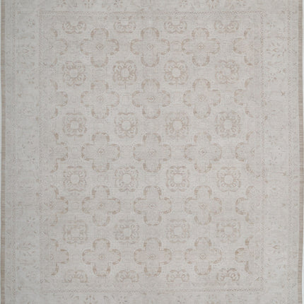 Serenity 12' 0" X 13' 11" Hand Knotted Wool Rug 12' 0" X 13' 11" (366 X 424) / Taupe / Wool