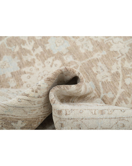 Serenity 8' 3" X 10' 4" Hand Knotted Wool Rug 8' 3" X 10' 4" (251 X 315) / Brown / Wool