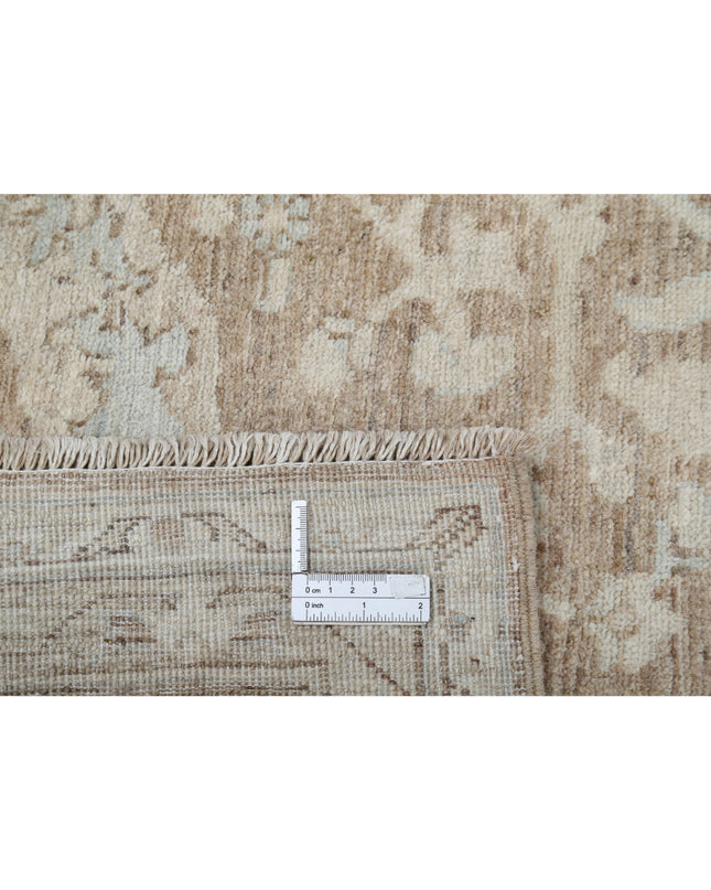 Serenity 8' 3" X 10' 4" Hand Knotted Wool Rug 8' 3" X 10' 4" (251 X 315) / Brown / Wool