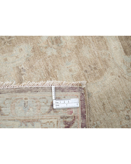 Serenity 6' 7" X 10' 4" Hand Knotted Wool Rug 6' 7" X 10' 4" (201 X 315) / Brown / Wool