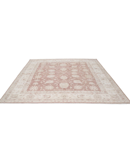 Serenity 9' 0" X 9' 8" Hand Knotted Wool Rug 9' 0" X 9' 8" (274 X 295) / Taupe / Wool