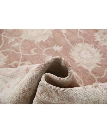 Serenity 9' 0" X 9' 8" Hand Knotted Wool Rug 9' 0" X 9' 8" (274 X 295) / Taupe / Wool