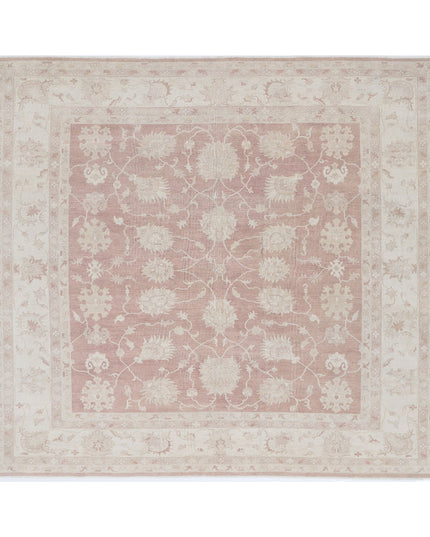 Serenity 9' 0" X 9' 8" Hand Knotted Wool Rug 9' 0" X 9' 8" (274 X 295) / Taupe / Wool