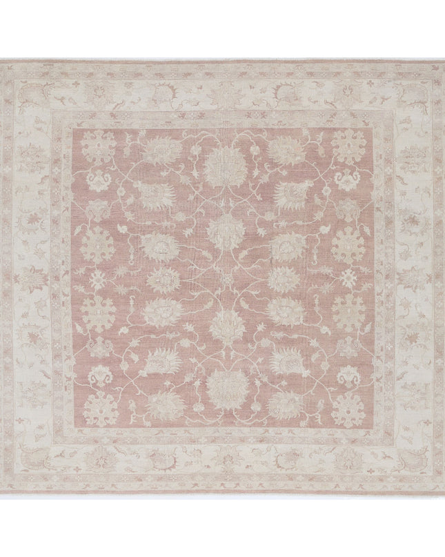 Serenity 9' 0" X 9' 8" Hand Knotted Wool Rug 9' 0" X 9' 8" (274 X 295) / Taupe / Wool