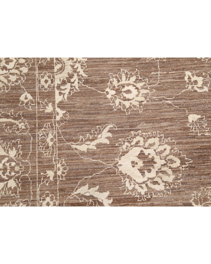 Serenity 7' 8" X 10' 2" Hand Knotted Wool Rug 7' 8" X 10' 2" (234 X 310) / Taupe / Wool