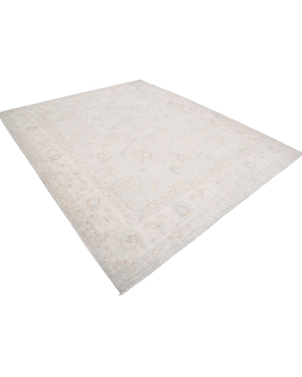 Serenity 8' 1" X 9' 7" Hand Knotted Wool Rug 8' 1" X 9' 7" (246 X 292) / Grey / Wool