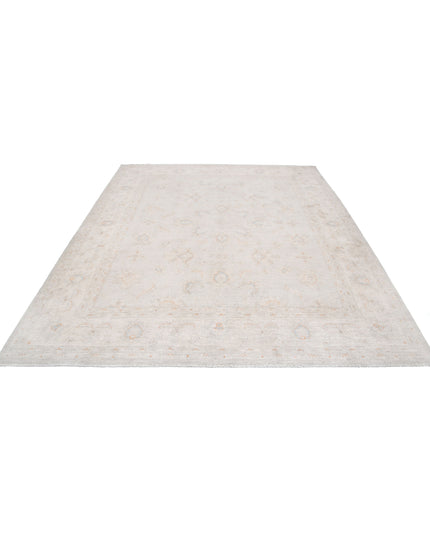 Serenity 8' 1" X 9' 7" Hand Knotted Wool Rug 8' 1" X 9' 7" (246 X 292) / Grey / Wool