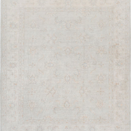 Serenity 8' 1" X 9' 7" Hand Knotted Wool Rug 8' 1" X 9' 7" (246 X 292) / Grey / Wool