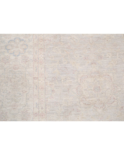 Serenity 8' 0" X 16' 4" Hand Knotted Wool Rug 8' 0" X 16' 4" (244 X 498) / Grey / Wool