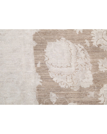 Serenity 7' 11" X 10' 6" Hand Knotted Wool Rug 7' 11" X 10' 6" (241 X 320) / Taupe / Wool