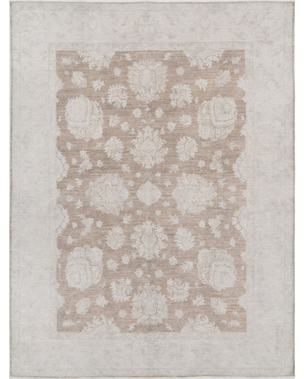 Serenity 7' 11" X 10' 6" Hand Knotted Wool Rug 7' 11" X 10' 6" (241 X 320) / Taupe / Wool