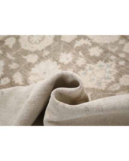 Serenity 9' 7" X 9' 7" Hand Knotted Wool Rug 9' 7" X 9' 7" (292 X 292) / Taupe / Wool