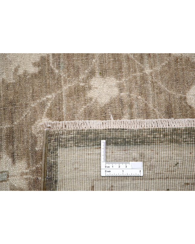 Serenity 9' 7" X 9' 7" Hand Knotted Wool Rug 9' 7" X 9' 7" (292 X 292) / Taupe / Wool