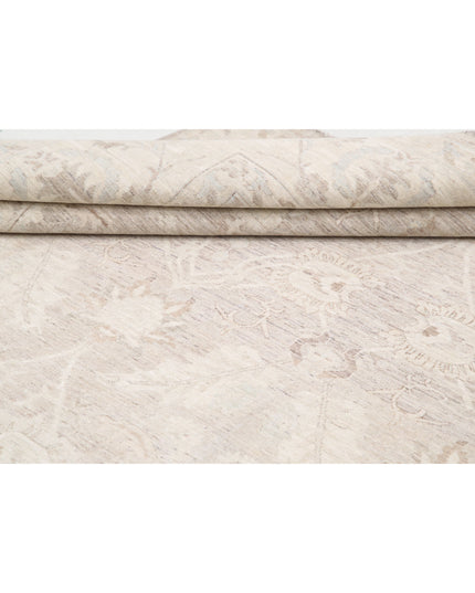 Serenity 8' 10" X 12' 1" Hand Knotted Wool Rug 8' 10" X 12' 1" (269 X 368) / Grey / Wool