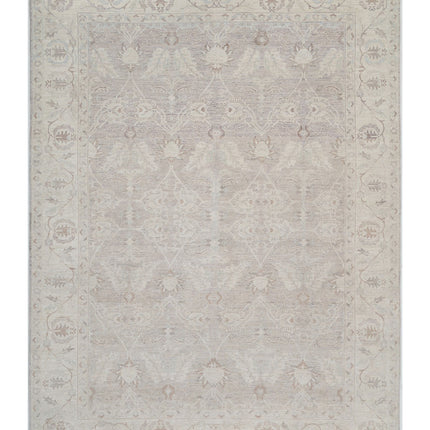 Serenity 8' 10" X 12' 1" Hand Knotted Wool Rug 8' 10" X 12' 1" (269 X 368) / Grey / Wool